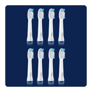 Furçë dhëmbësh elektrike Oral‑B Sonic Toothbrush Head Pulse / 4210201395348 – Bardhë (8‑Pack)
