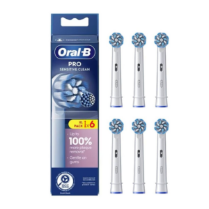 Furçë dhëmbësh elektrike Oral‑B Sonic Toothbrush Head Sens / 860717 – Bardhë (6‑Pack)