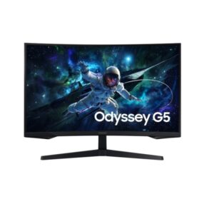 Monitor Samsung Odyssey G5 S32CG552EU / 32" / Quad HD HDR10 / 165 Hz / 1ms / HDMI + DP / Curved - Zezë