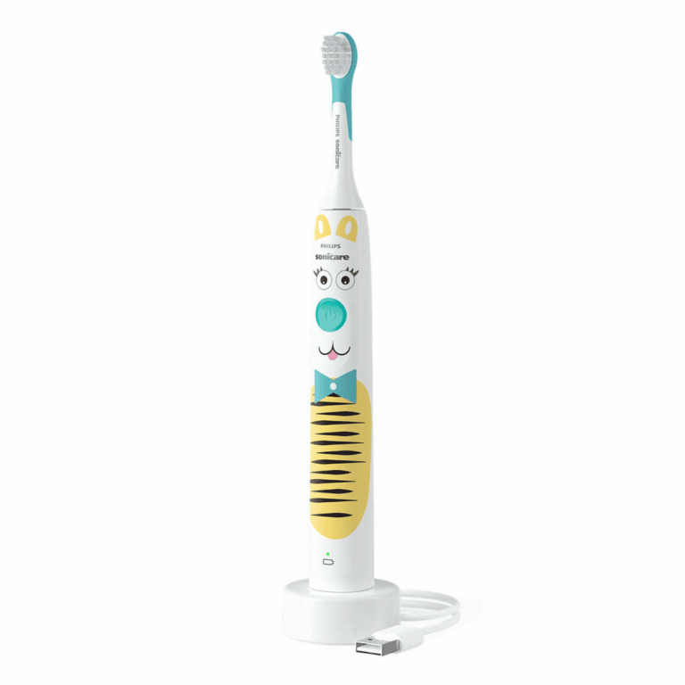 Furçë Dhëmbësh Elektrike Philips Sonicare For Kids / Design a Pet Edition / HX3601/01 / Bardhë