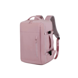Çantë për Laptop S3610 / B53-69 / 17.3 Inch / Polyester / Waterproof / Expansibility+Pocket for shoes / 32x16x46 cm Normal / 32x23x46 cm Expanded / Rozë