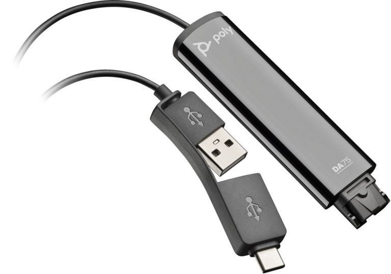 Adapter Poly DA75 USB to QuickDisconnect / 786C6AA – Zezë