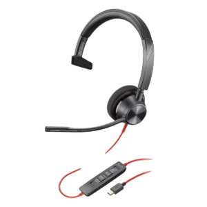 Kufje me kabllo Poly Headset Blackwire 3310 MS – Zezë