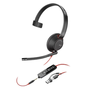 Kufje me kabllo Poly Headset Blackwire 5210 – Zezë