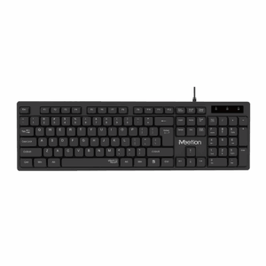 Tastierë me kabllo Meetion K300 Silent touch / USB / US / e zezë