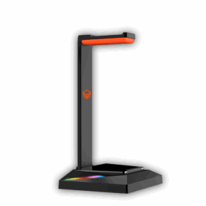 Mbajtëse për kufje Gaming Meetion U003 / USB / Type-C / Wired Stand for gaming headset / e zezë