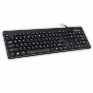 Tastierë me kabllo Meetion AK100 Corded Ergonomic / USB / US / e zezë