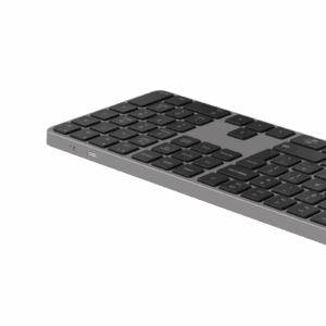 Tastierë pa kabllo Meetion K230MW ikey Quite Slim / 2.4G / Bluetooth Dual Mode / USB Type-C / US / e zezë