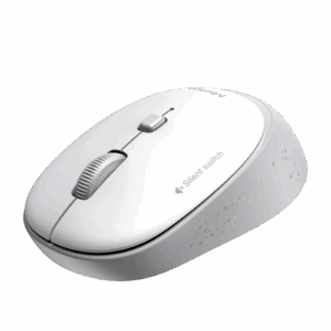 Maus pa kabllo Meetion R571-01 2.4G Wireless Office Mouse White / 2.4G / USB / 1600 DPI / e Bardhë dhe Gri