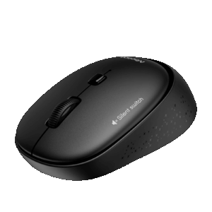 Maus pa kabllo Meetion R571 2.4G Wireless Office Mouse Black / 2.4G / USB / 1600 DPI / e zezë