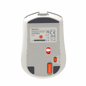 Maus pa Kabllo Meetion BTM002-02 Khaki Dual Mode / 2.4G / Bluetooth / USB Type-C / e krem