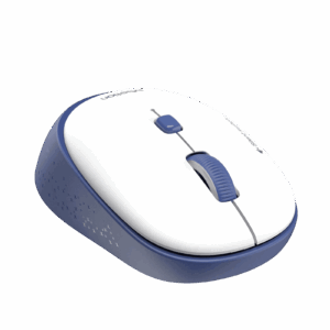 Maus pa kabllo Meetion R571-02 2.4G Wireless Office Mouse Blue / 2.4G / USB / 1600 DPI / Blu dhe bardhë