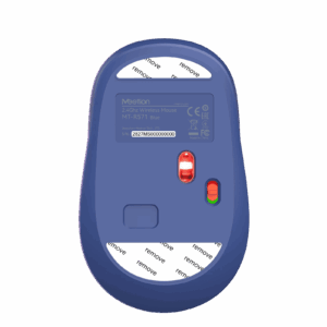 Maus pa kabllo Meetion R571-02 2.4G Wireless Office Mouse Blue / 2.4G / USB / 1600 DPI / Blu dhe bardhë
