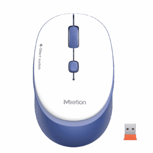 Maus pa kabllo Meetion R571-02 2.4G Wireless Office Mouse Blue / 2.4G / USB / 1600 DPI / Blu dhe bardhë