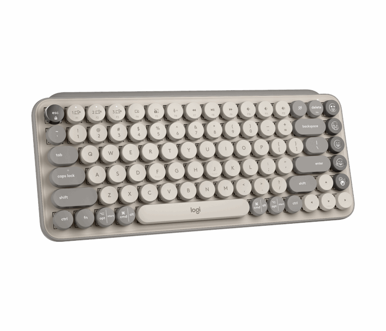 Tastierë Pa kabllo Logitech POP Keys Wireless Mechanical Keyboard / US Layout - Bardhë
