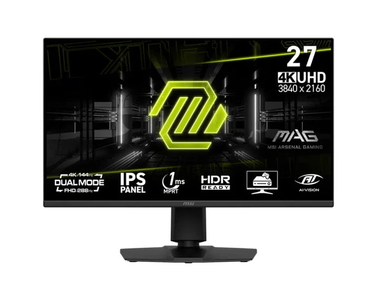 Monitor Gaming MSI MAG 275UPDDE E14 / 27"/ UHD IPS / 144Hz / 1ms / HDMI+DP - Zezë