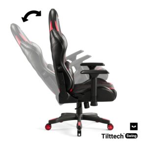 Karrige Gaming Diablo X-Ray King Size / 160 kg / 145 cm x 62 CM / Kuq e zi - Figura 3