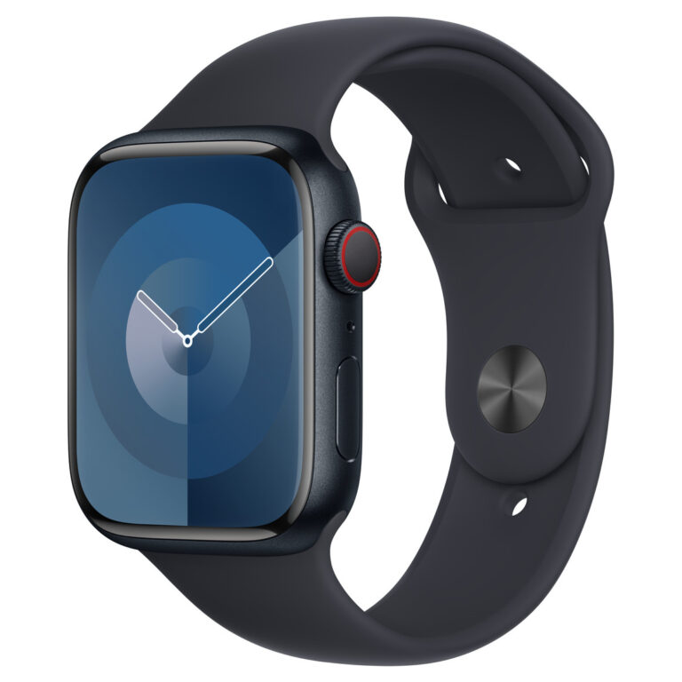 Apple Watch Series 9 Aluminum Cellular 45mm Midnight (Midnight Sport Band) M/L