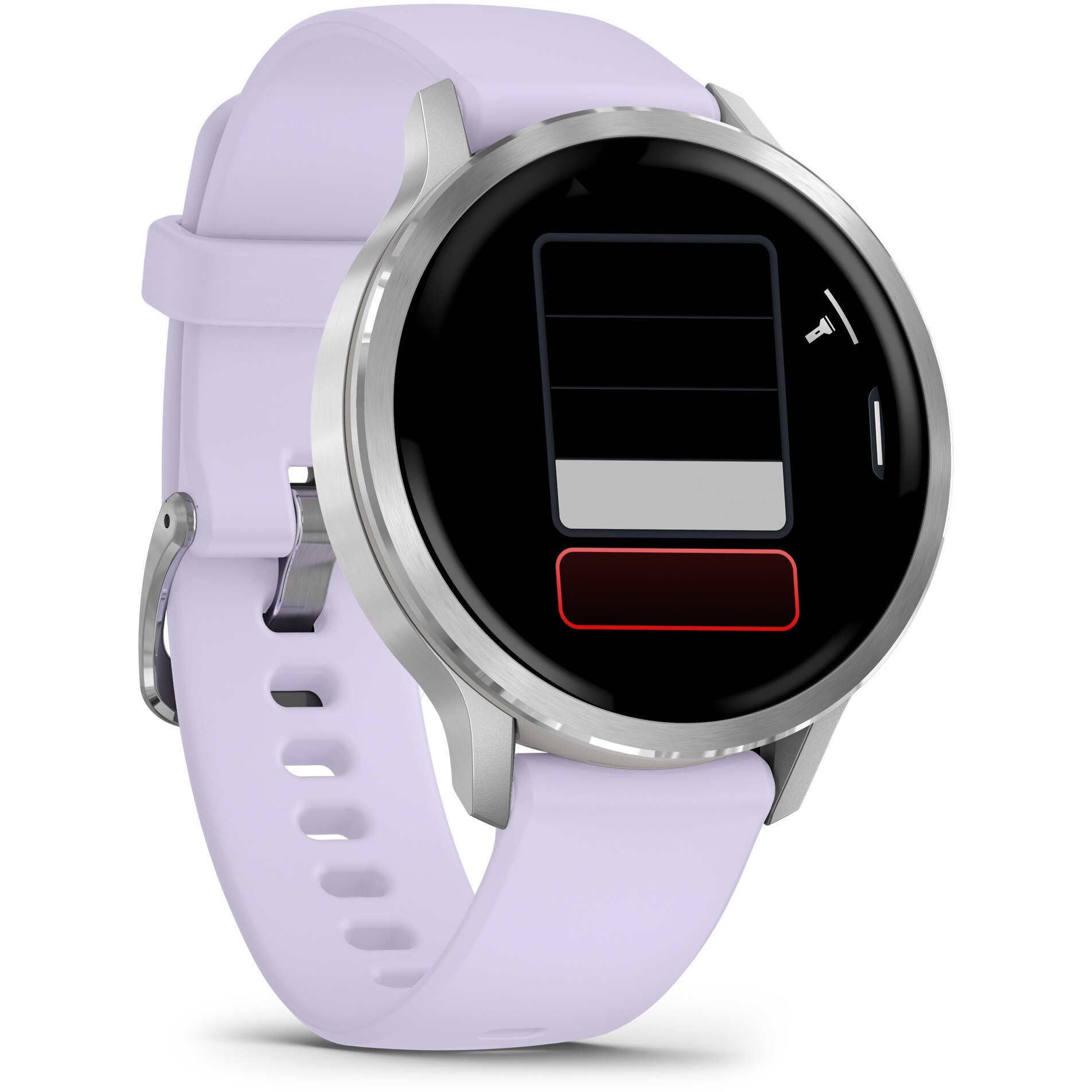 Orë e mençur Garmin Venu 4 GPS Smartwatch 41mm with Silicone Strap – Hiri / Argjend / Lavandë - Figura 4