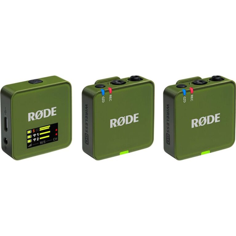 Mikrofon Rode Wireless GO Gen 3 - Gjelbërt e Errët