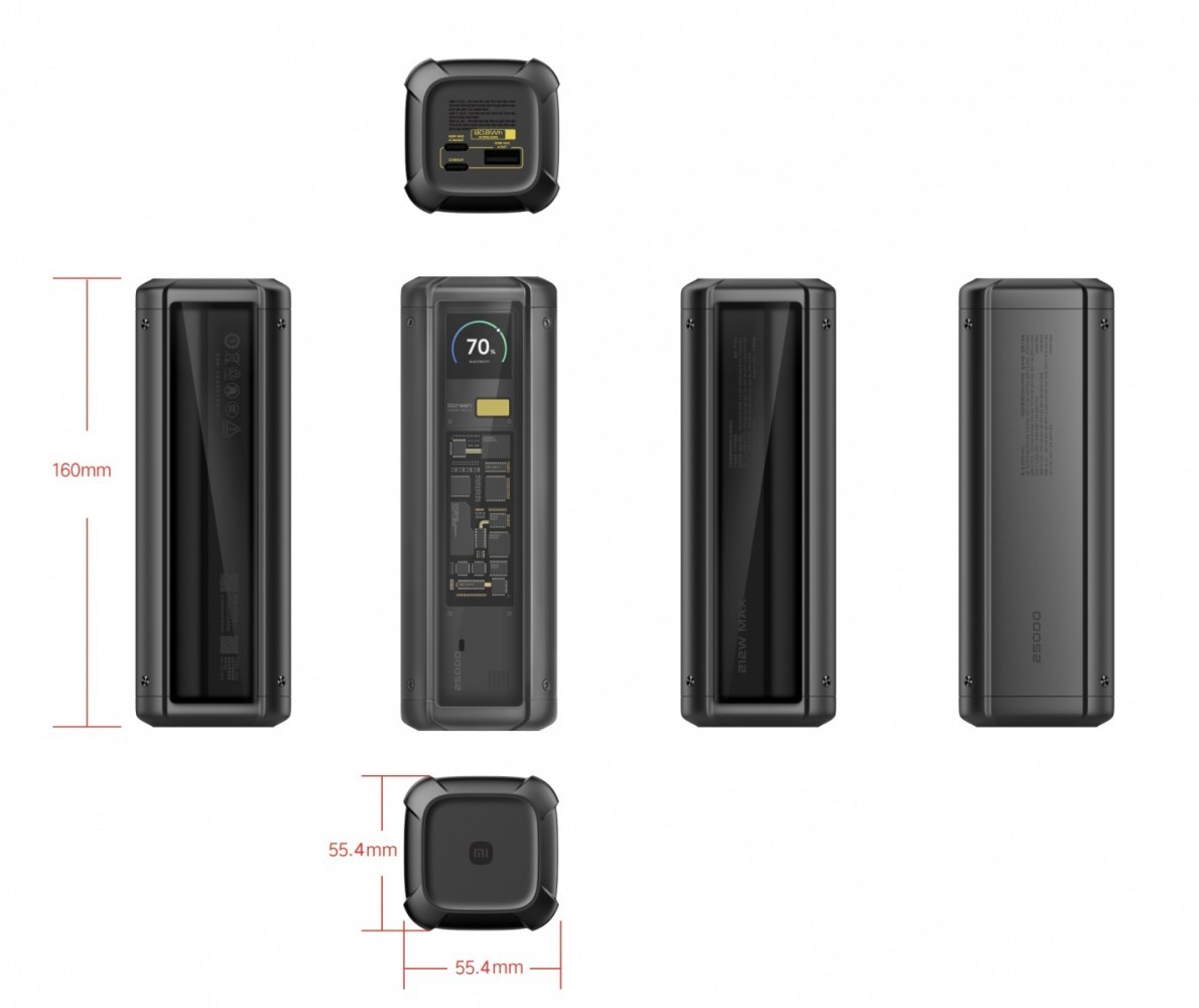 Xiaomi HyperCharge Powerbank 25,000mAh 212W – Zezë - Figura 3