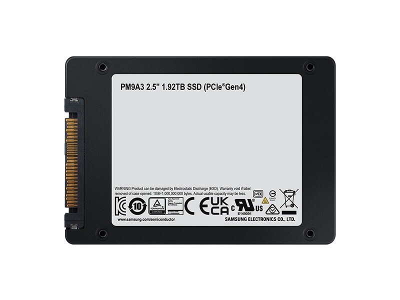 SSD e brendshme U.2 Samsung PM9A3 / 1.92 TB - Figura 3