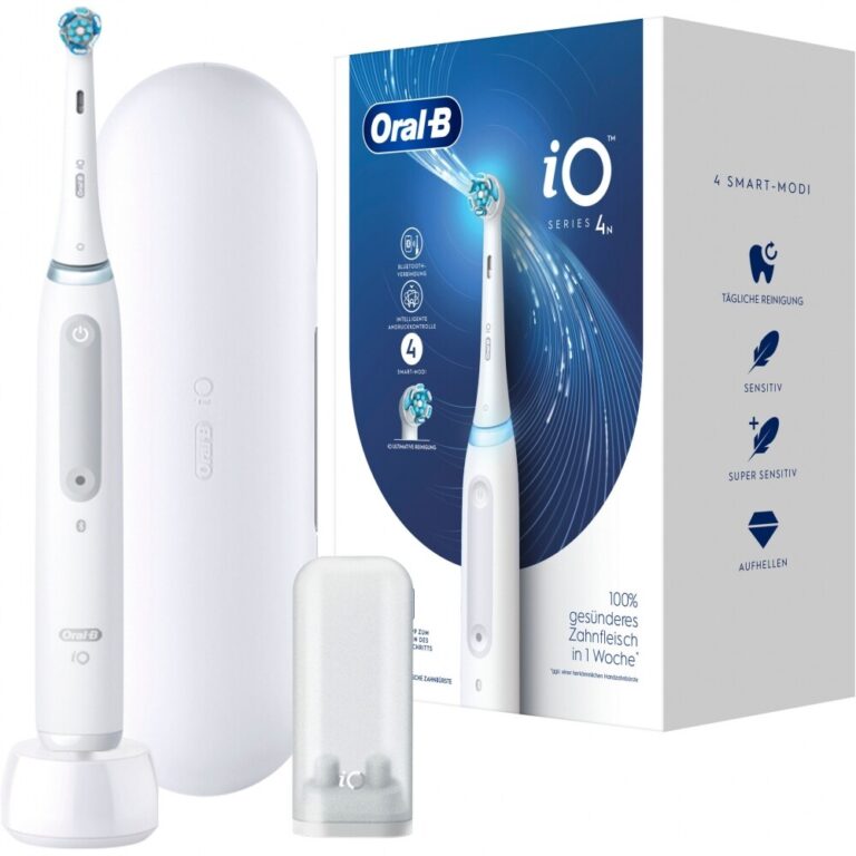 Furçë dhëmbësh elektrike Oral-B iO Series 4 / with Travel Case - Bardhë