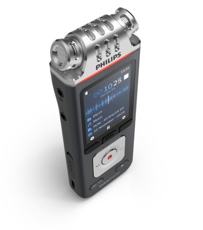 VoiceTracer Audio Recorder Philips DVT6115 / 8GB / USB dhe slot për kartë memorie