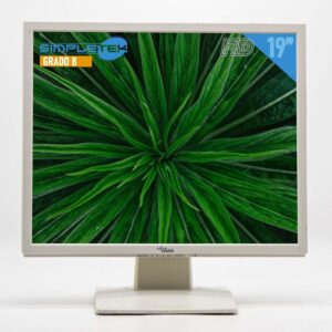 Monitor Fujitsu / TN / DVI-D VGA  19 Inch / I bardhë dhe I verdhë / I përdorur