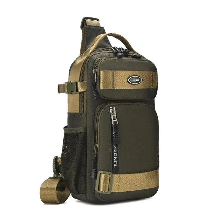 Çantë D01 / B53-29 / Mini / Polyester / Multi-Function / Diagonal / Lightweight / 32x17x8cm / 0.30kg / E gjelbërt