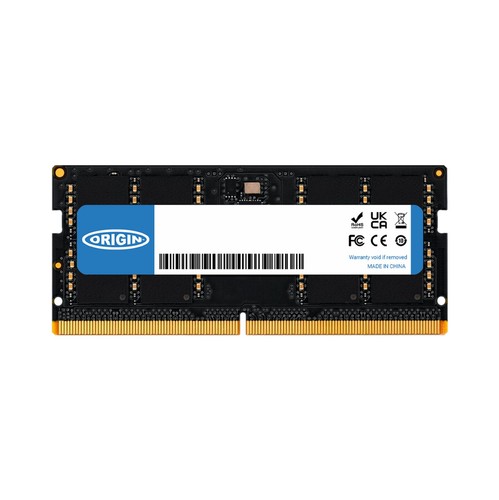 RAM Memorie DDR5 Origin Storage SODIMM / 16GB / 5600MHz / 1Rx8 / Non‑ECC / 1.1V