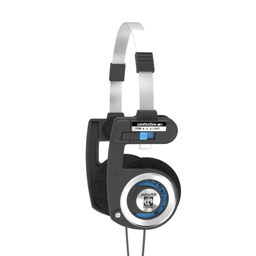 Kufje me kabllo Koss Porta Pro Classic On-Ear - Zezë/Argjendi