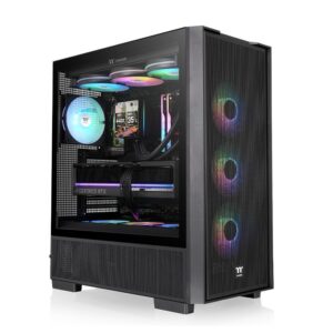 Kasë Midi Thermaltake S380 TG / ARGB – Zezë