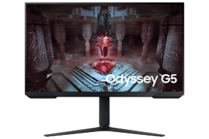 Monitor Gaming Samsung Odyssey G5 S32CG510EU / 32 "/ Full HD / LED / 165 Hz / 1 ms / HDMI + DisplayPort– Zezë