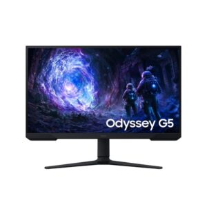 Monitor Gaming Samsung Odyssey G5 S27FG510EU / 27" / Quad HD VA LCD / 180 Hz / 1 ms / DisplayPort + Potenza / Zezë