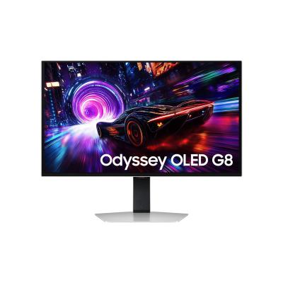Monitor Gaming Samsung Odyssey OLED G8 S32FG810SU / 32″ / 4K Ultra HD OLED / 240Hz / 0.03ms / AC + HDMI + DP / Gri
