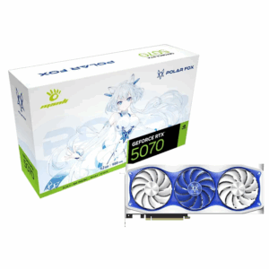 Kartelë Grafike Nvidia RTX 5070 12GB Manli Polar Fox OC GDDR7 3 Fan