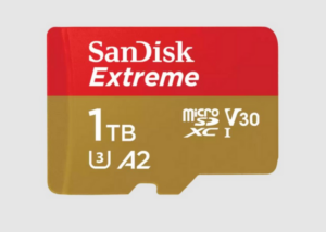 Kartë Memorie SanDisk Micro Extreme 1TB V30 / SDSQXAV-1T00-GN6MA - Kuqe/Ari