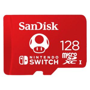 Kartë memorie SD SanDisk Nintendo / 10016157 – Kuqe