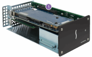Sonnet Echo Express SEL Thunderbolt 3 to PCIe Expansion Chassis (1 Slot, Desktop, Low‑Profile PCIe Card Support)