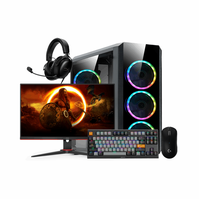 Kompjuter Gaming Summer Series 36 / Ryzen 5-5600X / 16GB / 500GB / RTX 5060 8GB + Monitor + Tastier + Kufje + Maus