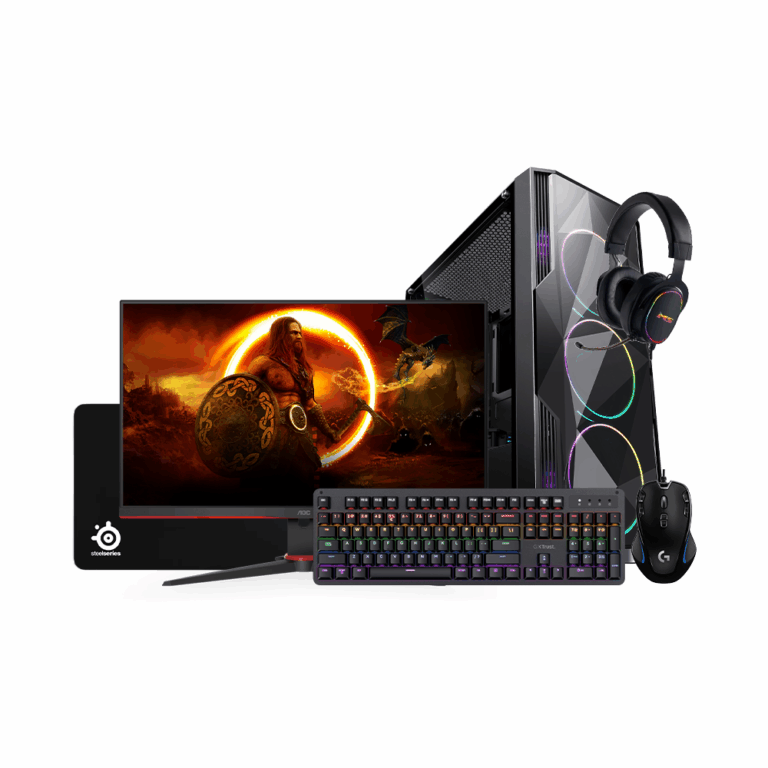 Kompjuter Gaming Summer Series 43 / i5-14400F / 32GB / 500GB / RTX 5060 8GB + Monitor + Tastier + Kufje + Maus + Mauspad
