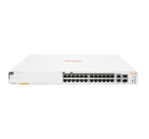 Switch HP Enterprise Aruba Instant On 1960 / Managed / 24x1G me 2xSFP+ dhe 2x10GBase-T / Gigabit Ethernet / I bardhë
