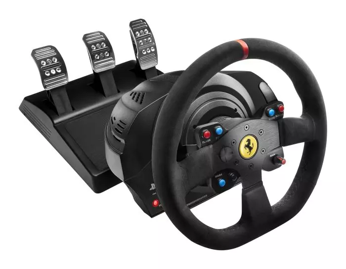 Video Lojë Lenkrad Thrustmaster T300 / Ferrari Integral Alc.FF Racing Wheel / PlayStation / PC / E zezë