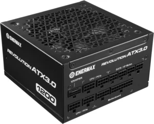 Furnizues Energjie PSU 1200W Enermax Power Supply Revolution3 80+ Gold Black ATX3.1