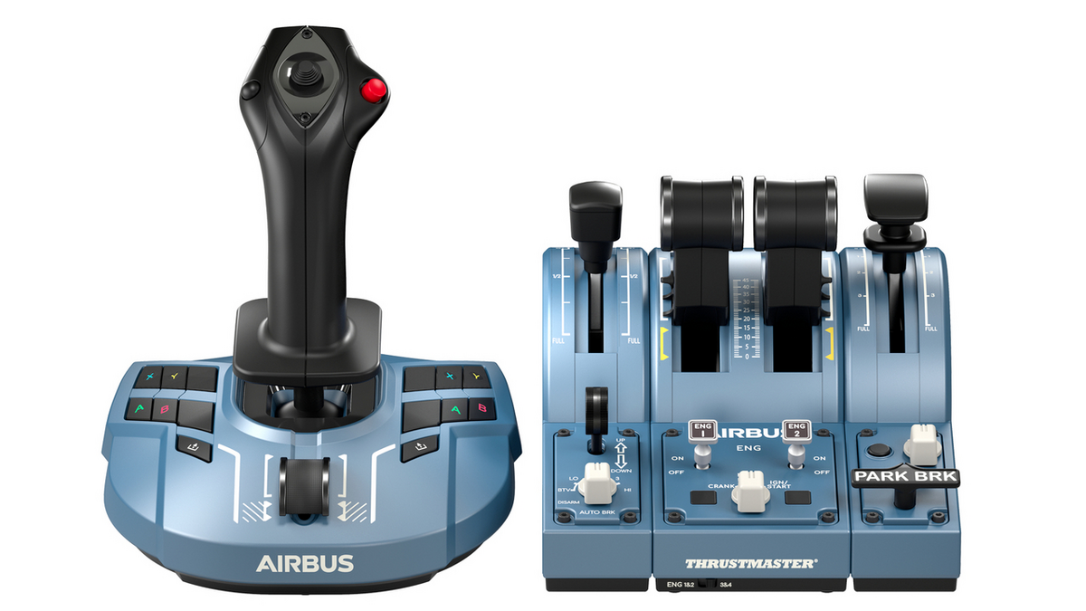 Kontroller Thrustmaster TCA Captain X Airbus / 4460217 – Blu