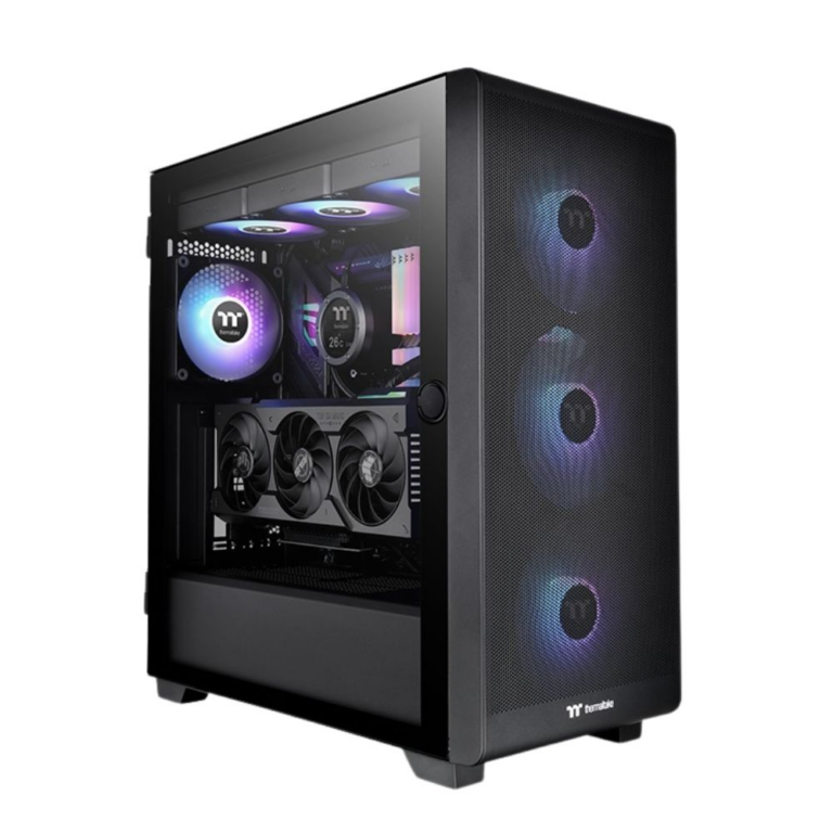 Kasë Thermaltake PC S250 TG ARGB / CA-1Y6-00M1WN-00 – Zezë