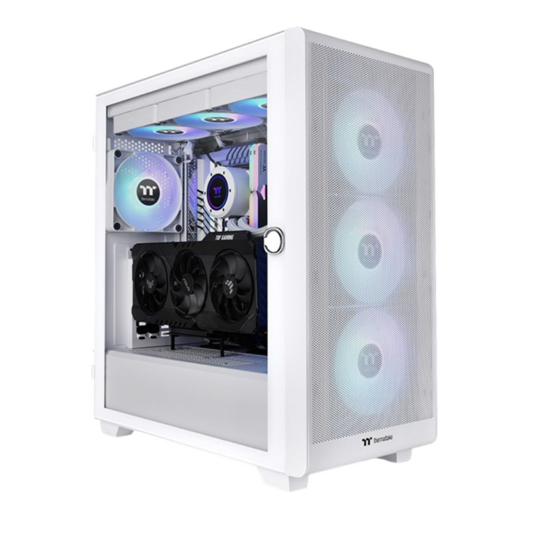 Kasë Thermaltake PC S250 TG ARGB / CA-1Y6-00M6WN-00 – Bardhë