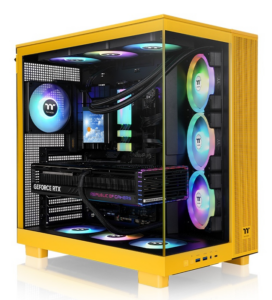 Kasë PC Thermaltake View 380 XL TG ARGB Bumblebee / CA-11E-00M4WN-00 - Verdhë