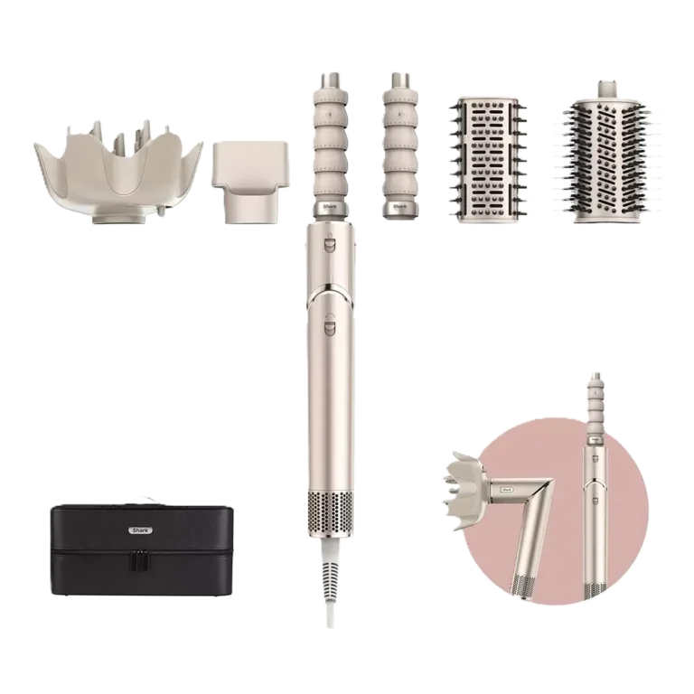 FlexStyle Stilues & Tharëse Flokësh Shark HD446SLEU - Bardhë